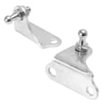 thumbnail image 4 of Unique Bargains 2 Set 10mm Car Vehicle Ball Studs Mounting Brackets Silver Tone for Gas Struts Shocks with Screws, 4 of 5