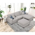 thumbnail image 5 of Legend Vansen Fabric Flexible Combination Module Reversible Sectional Sofa, 5 of 9
