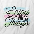 thumbnail image 2 of The Little Things T-Shirt | Motivational Inspirational White Tee Gift, 2 of 5
