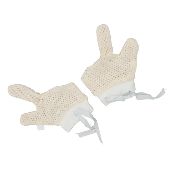 Baby Mesh Gloves, Comfortable Skin Friendly Newborn Mitts  For Newborns Boys Girls L