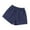 Navy, variant on JIUKE Women's Summer Shorts with Pockets Elastic High Waisted Wide Leg Cotton Linen Lounge Shorts