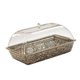 thumbnail image 5 of Bandeja refrigerada duradera, bandeja transparente para hielo, tabla para platos fríos decorativa Gris, 5 of 9