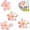 Pink-4pc, variant on 2-in-1 Food Bag Clips & Fridge - Sakura Flower Design for Sealing Chips, Bread Bags - Cute Kitchen Decor & Organizer (1pcs)