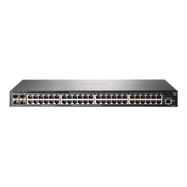 HPE Aruba 2930F 48G 4SFP - Commutateur - L3 - Géré - 48 x 10/100/1000 + 4 x Gigabit SFP (Liaison Montante) - Monté en Rack