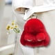 thumbnail image 4 of Llavero de Coche Hecho a Mano Suave Conejo Pompom Colgante Conejo Llavero de Coche Llavero Lindo, 4 of 5