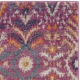 thumbnail image 4 of SAFAVIEH Madison Patton Geometric Area Rug, Fuchsia/Multi, 10' x 14', 4 of 7