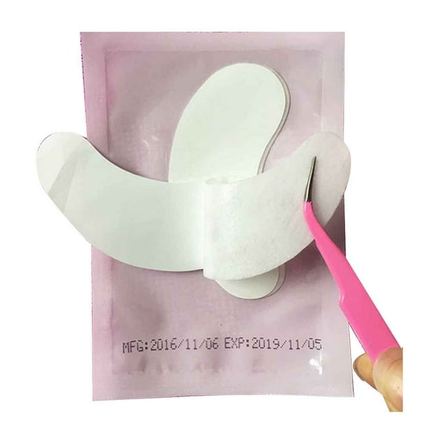 50pcs/set Eyelash Extension Paper Patches Grafted extension pads Undereye Position Stickers Eyelash Pads Tips Makeup Tools