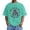 Green, variant on Men’s Oversized Graphic T-Shirt, Acid Wash Vintage Streetwear Tee, Short Sleeve Drop Shoulder Casual Top