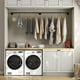 thumbnail image 2 of Perchero de Pared ZZBIQS Practiclean de Metal 184cm Negro Multiusos, 2 of 8