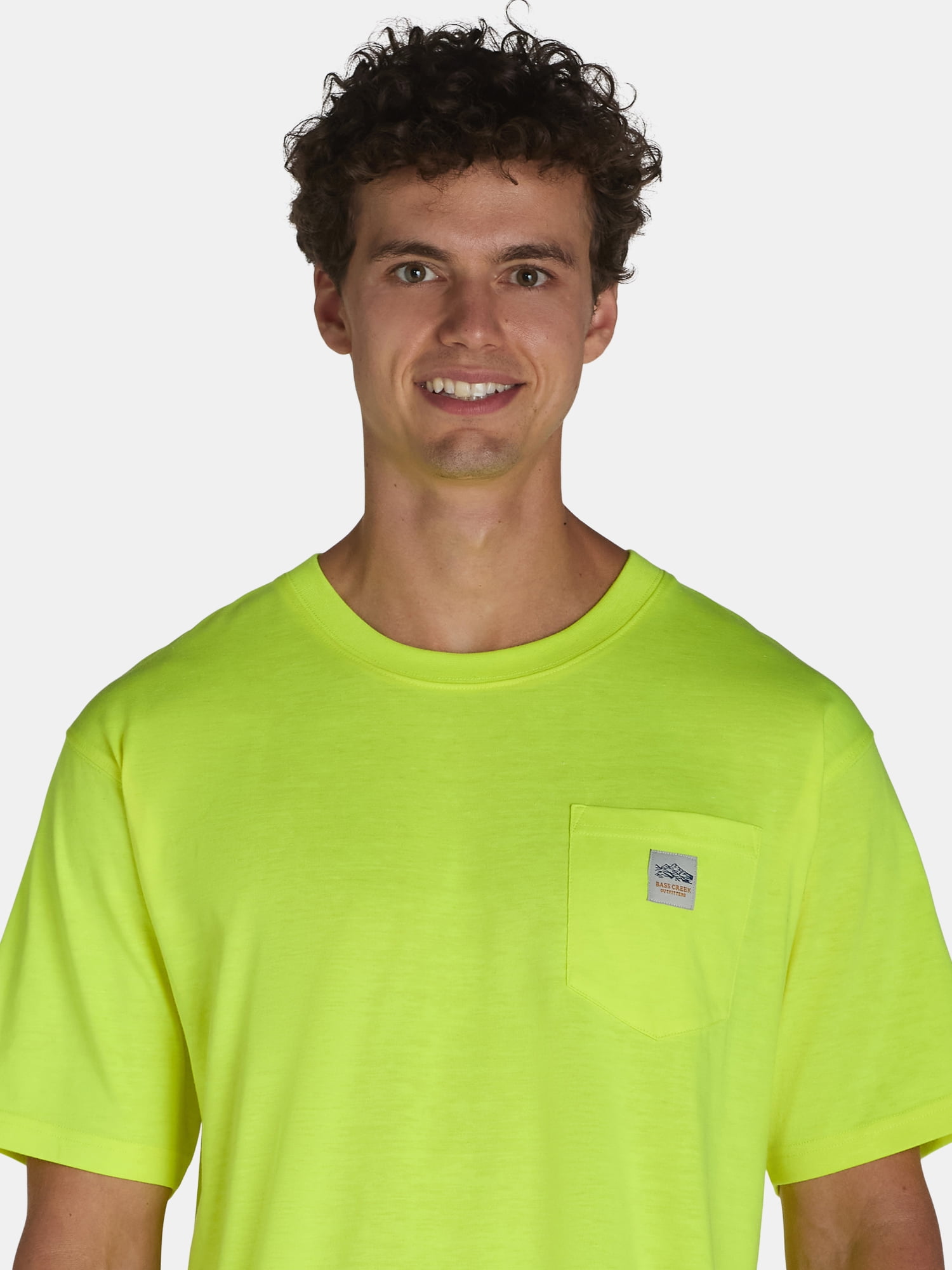 Bass Creek Outfitters Men's Cotton Pocket Tee, Sizes M-2XL