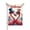 Style 3, variant on Patriotic Flamingo Welcome Garden Flag 12x18 Inch Double Sided – USA Flag Uncle Sam Hat Summer Yard Decoration For Porch, Lawn & Patio