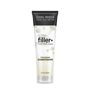 John Frieda ULTRAfiller  Volumizing Conditioner for Fine, Thinning Hair with Biotin and Hyaluronic Acid, 8.3 Oz