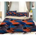 thumbnail image 1 of 3D Geometric Colorful Abstract Quilt Cover Set Bedding Set Duvet Cover, 1 of 3