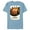 Ocean Blue, variant on Studios Loki Season 2 TVA Miss Minutes Run Poster - Short Sleeve Blended T-Shirt for Adults - Customized-Yellow