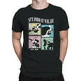 thumbnail image 2 of Classic Steamboat Willie Art Men's T-shirt, 2 of 3