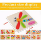 thumbnail image 4 of Rompecabezas Figuras Surtidas Para Niños Pequeños Madera 14 pzs, 4 of 5