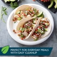 thumbnail image 2 of Hefty ECOSAVE Compostable Paper Plates, 10-1/8 Inch, 16 Count, 2 of 9