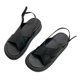thumbnail image 2 of Sandalia de cuero casual para mujer NikouMX Sandalias con tiras cruzadas Grado profesional, 2 of 8