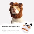 thumbnail image 2 of OULII 2 Pcs Chapeau pour Chat Design Oreilles de Chat Coton Polyester Adorable Couvre-Chef pour Animaux en Festival, 2 of 8