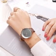 thumbnail image 3 of Beautiful Women's Quartz Watches Slim Fashion Leather Ladies Wrist Watch Reloj Mujer Curren Hot Female Clock Gifts For Women - Quartz Wristwatches, 3 of 6