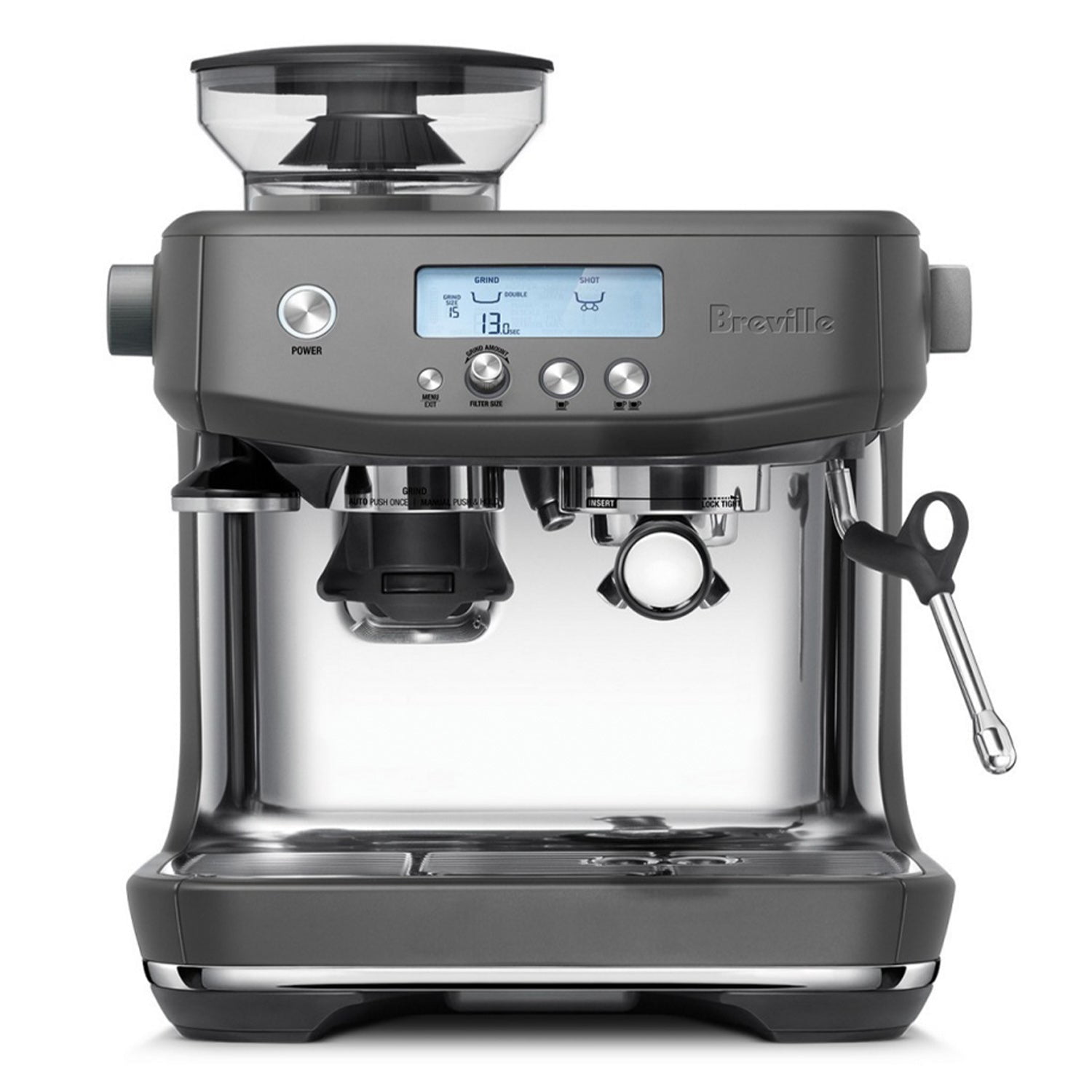 Breville Barista Pro Espresso Machine, Oyster Shell BES878OYS