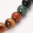 thumbnail image 3 of Natural & Mixed Stone Beaded Stretch Bracelets Mixed Stone Round Mixed color 2-1/8 inch(55mm) Bead: 8~9mm, 3 of 3