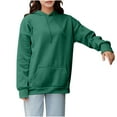thumbnail image 2 of Oversized Sweatshirt for Women, Women's Long Sleeved Hooded Sweatshirt, Green S, 2 of 8