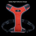 thumbnail image 4 of Arnés de entrenamiento transpirable para perros medianos y grandes, ajustable, de nailon reflectante, con correa para el pecho para labrador y dóberman., 4 of 6