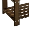 thumbnail image 5 of 31 " File Cabinet Printer Stand Table with 2 Drawers Dark Brown, 5 of 8