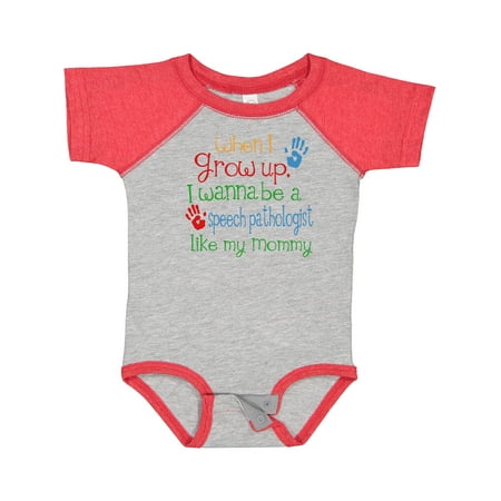 

Inktastic Speech Pathologist Like Mommy Gift Baby Boy or Baby Girl Bodysuit