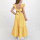 thumbnail image 1 of Odeerbi 4-15 Años de Las Niñas de Verano de Algodón de Lino Maxi Vestido Con Cuello Cuadrado de La Espalda de Arco Ruffle Tierrado Vestido de Línea A Para Las Vacaciones de La Playa de La Fiesta, 1 of 8