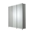 thumbnail image 4 of Croydex Texoma Triple Door Tri-View White Steel Medicine Cabinet with Mirror (36X30in), 4 of 10