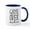 White/Navy Inside, variant on CafePress - Game Over Mugs - 11 oz Ceramic Mug - Novelty Coffee Tea Cup