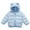 Light Blue, variant on Baby Winter Coat for Boys Warm Puffer Jackets Kids Full-Zip Long Sleeve Lightweight Kids Warm Winter Coat Outerwear Warm Bear Hooded Outdoor Coats Winter Coat 6-12 Months