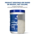 thumbnail image 6 of Zammex Collagen Peptides Powder, Hydrolyzed Beauty Collagen For Women, Pure Grass-Fed Unflavored Collagen Powder, 10.6oz, 6 of 7