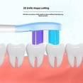 thumbnail image 3 of 4 Pcs Replacement Brush Heads Compatible usmile with Electric Toothbrush Head Copper ShockAbsorbing(Green)(Green), 3 of 3