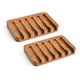 thumbnail image 1 of Servilletas cuadradas de tela de poliéster de alta calidad, doble pliegue, servilletas con bordes, adecuadas para restaurantes, bistrós, bodas, Acción de Gracias y Navidad Ormromra HMXY023-2, 1 of 1