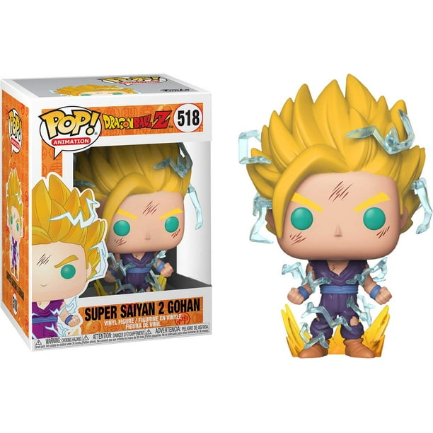 Funko Pop Dragon Ball Z Super Saiyan 2 Gohan 518 Vinyl Figure Gamestop Exclusive Walmart Com