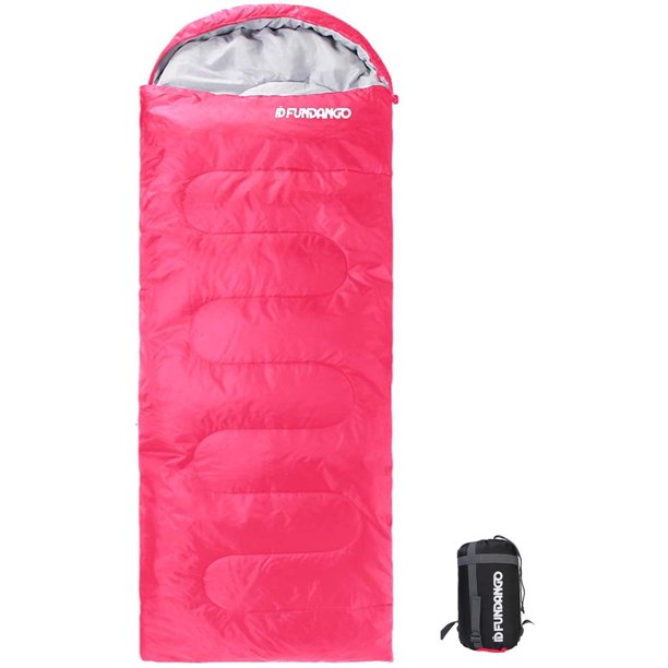FUNDANGO Girl Lightweight Compact Portable Waterproof Sleeping Bag