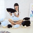 thumbnail image 2 of Lovely Cartoon Penguins Dolls Toy Stuffed Plush Home Sofa Couch Decor Gift, 2 of 11