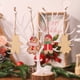 thumbnail image 5 of 12/6 piezas de adornos navideños de hombre de jengibre para colgar en el árbol de Navidad, regalos de Año Nuevo para niños, decoraciones de fiesta de Navidad para el hogar, 5 of 5