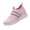 Pink_005, variant on Domuza walking shoes for women, Colorful Elastic Strap Wedge Sneakers, Breathable Knit Slip-On Platform Casual Shoes for Daily Travel Beige 8.5(EU-41)