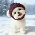 thumbnail image 1 of Knit With Ear Winter Hat For Small Dogs Cozy Warm Knitted Cap For Photoshoots And Cold Weather, 1 of 6