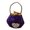 Purple, variant on QLUEWX Halloween Decorations Candy Bags, 8.9" Green Portable Pumpkin Candy Storage Bag with Handle Halloween Party Decorations, Festival Gift Party Supplies Home Decor, Halloween Decor for Kids