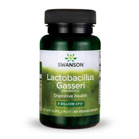 Swanson Lactobacillus Gasseri Probiotic Vegetable Capsules, 3 Billion CFU, 60