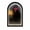 A, variant on Halloween Holographic Mirror, USB Powered Wavy Haunted Mirror, LED Light Up Ghost Wall Decor, Spooky Optical Illusion Mirror for Fireplace Mantel Entryway Table Party Home Decoration