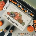 thumbnail image 6 of Happy Fall Doormat Pumpkin Welcome Mats Indoor Outdoor Autum Thanksgiving Non Slip Floor Door Mat for Vintage Rustic Yard Farmhouse Party Decor 17 X 29 Inch, 6 of 6