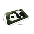 thumbnail image 3 of kkbbma under $5 Cute Panda Bathroom Rugs - Adorable Animal Bath Mat Cartoon Floor Mats, Non Slip Extra Absorbent Soft Bath Rug, Machine Washable, Bathtub Carpet Shower Indoor Area Use, 3 of 5