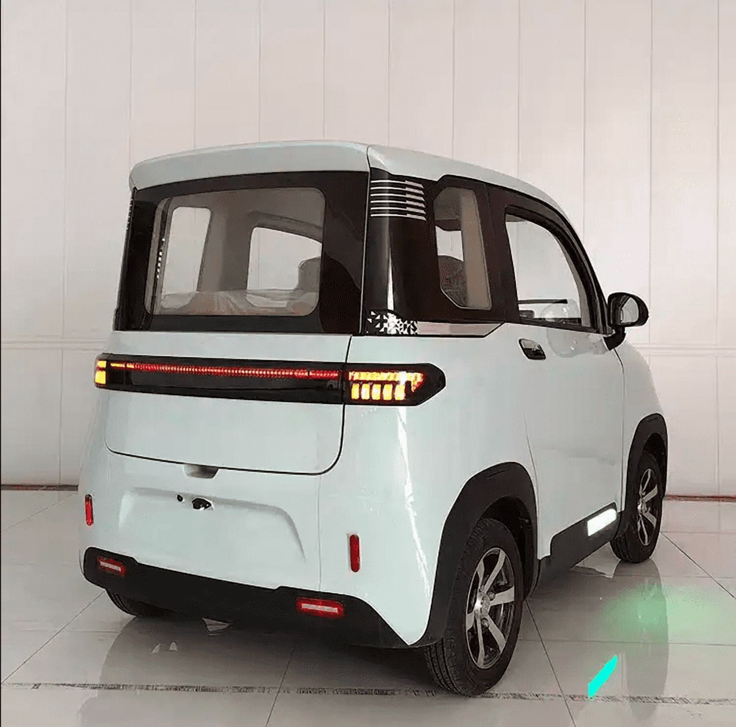RoadMaster X-1200: Enclosed Two-Seater Electric Mobility Scooter with Four Wheels and 4000W Powerful Motor