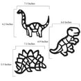 thumbnail image 4 of VHALE Suncatchers Craft, Stained Glass Effect Paper Sun Catcher Kit, Window Art, Classroom Crafts, Creative Art Projects, 3 Sets (Dinosaur), 4 of 10